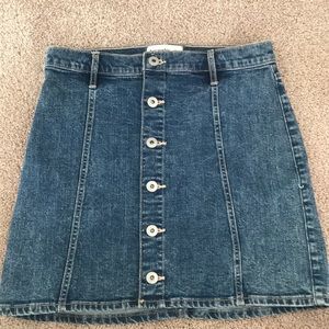 NWOT abercrombie denim skirt